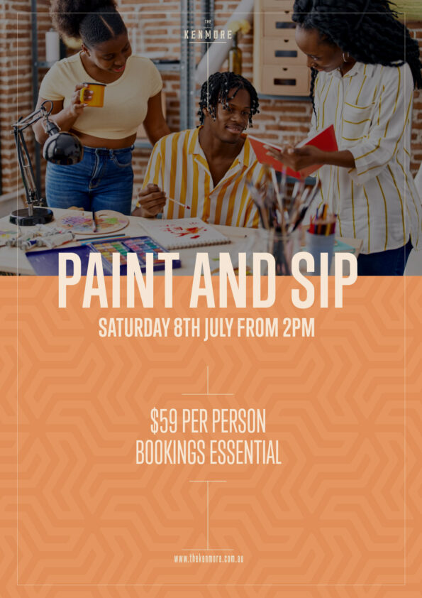 paint and sip saturday